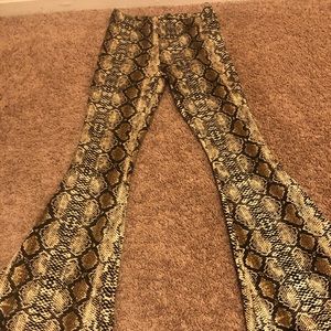 Flare out wide leg pants